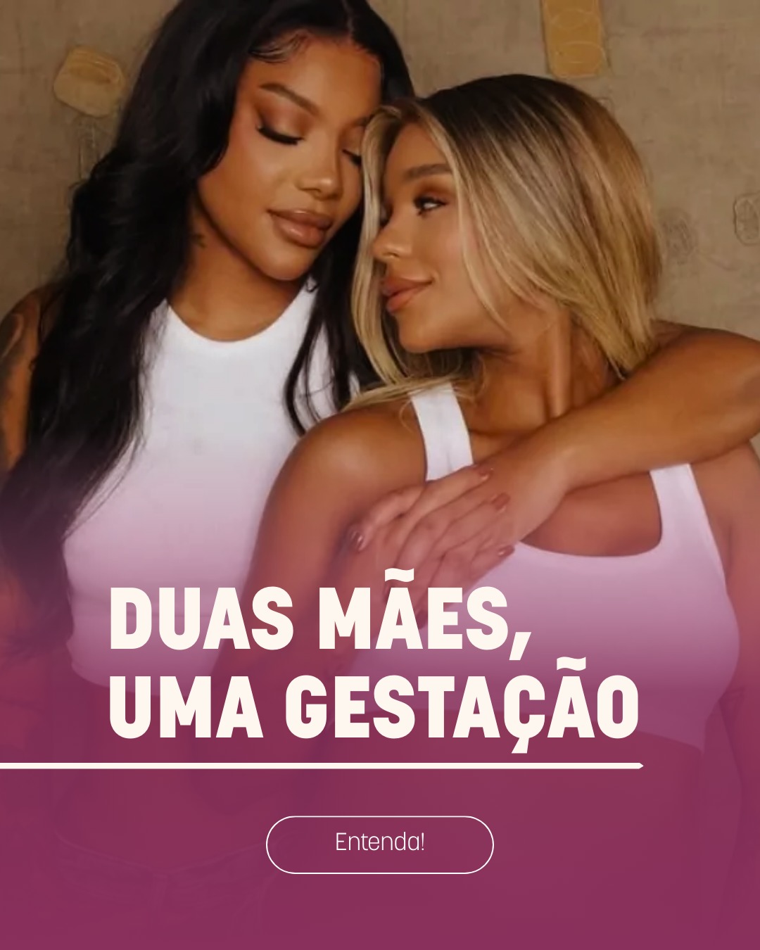 “Duas mães, uma gestação